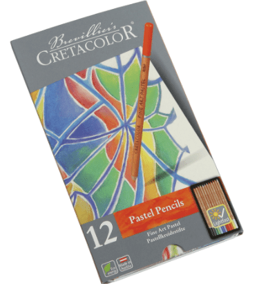 CRETACOLOR ESTUCHE DE 12 LÁPICES PASTELES1