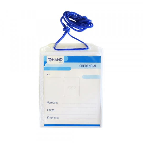 PORTA CREDENCIAL 85X110MM VERTICAL TAPA CINTA1