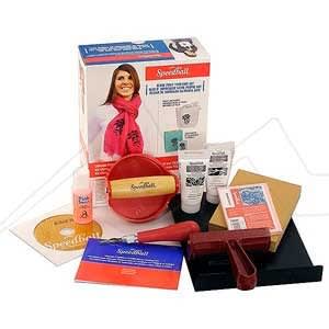 SPEEDBALL KIT ULTIMATE DE GRABADO ENTELAS Y PAPELES1
