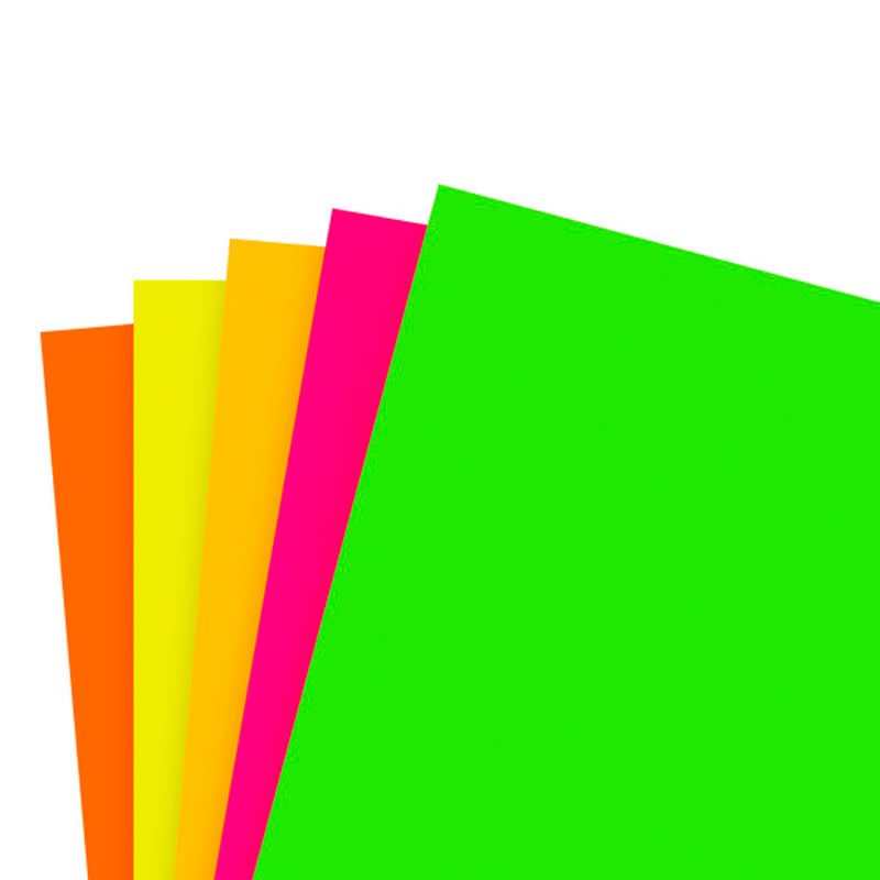 CARTULINA FLUOR 50X70CM 220GMS VERDE1