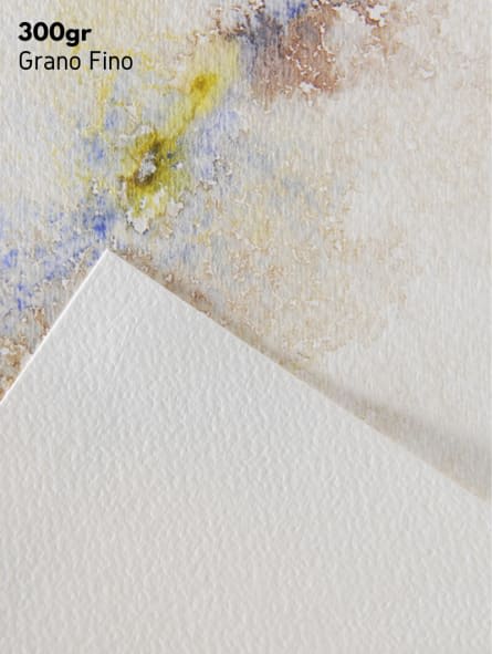 PAPEL ACUARELA MONTVAL GRANO FINO 300G 50X65CM CANSON1