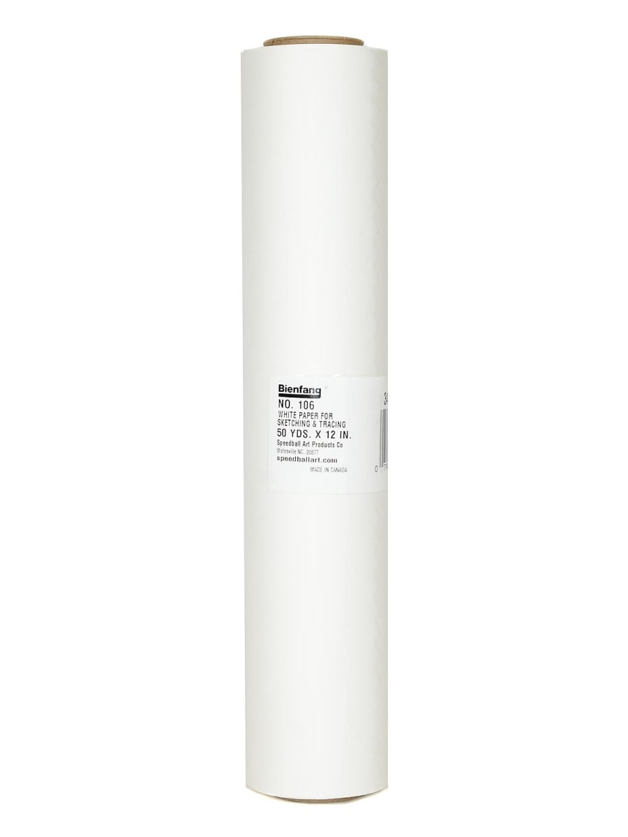 ROLLO PAPEL BLANCO TRANSPARENTE N°106 BIENFANG 30CM X 45M SPEEDBALL1
