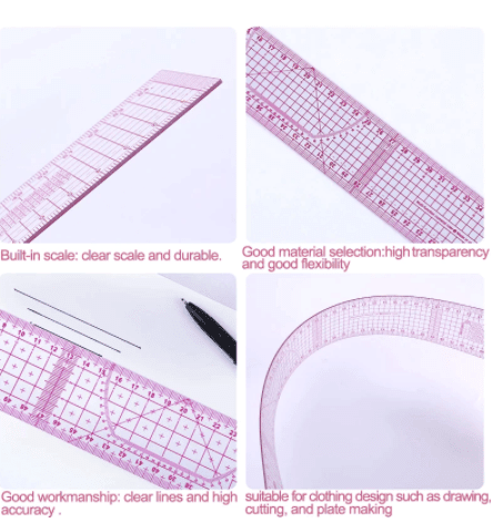 ARLIB REGLA SASTRE DE COSTURA 54CM1