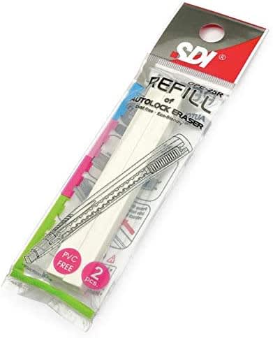 REPUESTO LÁPIZ GOMA CUADRADO (2UN) GPE-25R SDI1