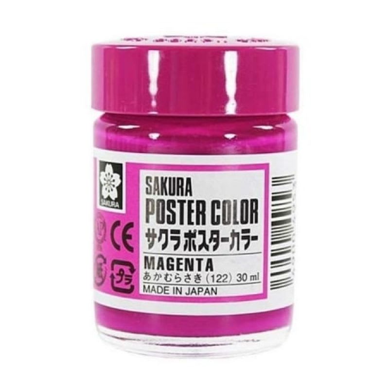 TEMPERA SAKURA PROFESIONAL POSTER COLOR 30 ML MAGENTA1