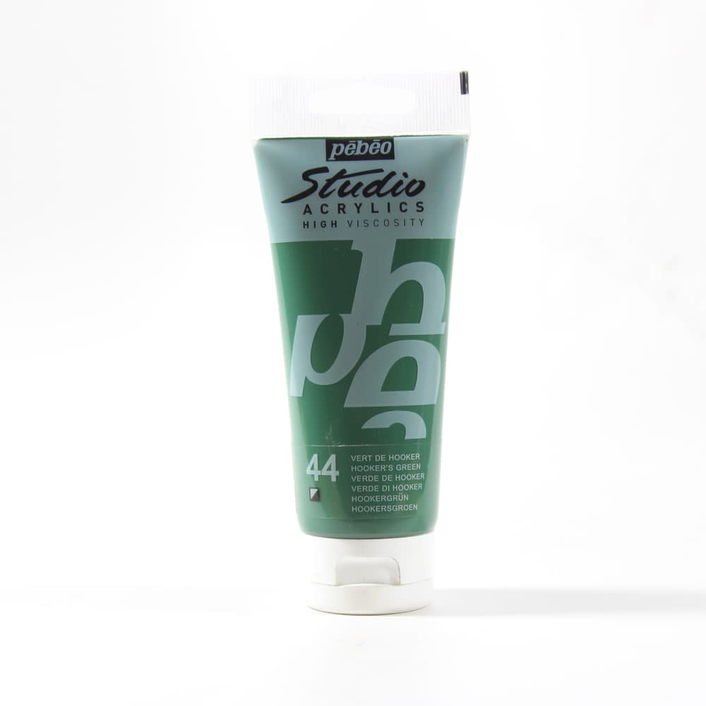 ACRÍLICO 100ML VERDE DE HOOKER (44) PEBEO1
