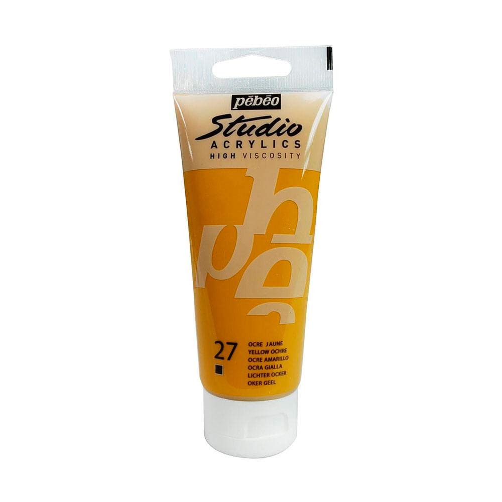 ACRÍLICO 100ML AMARILLO OCRE (27) PEBEO1