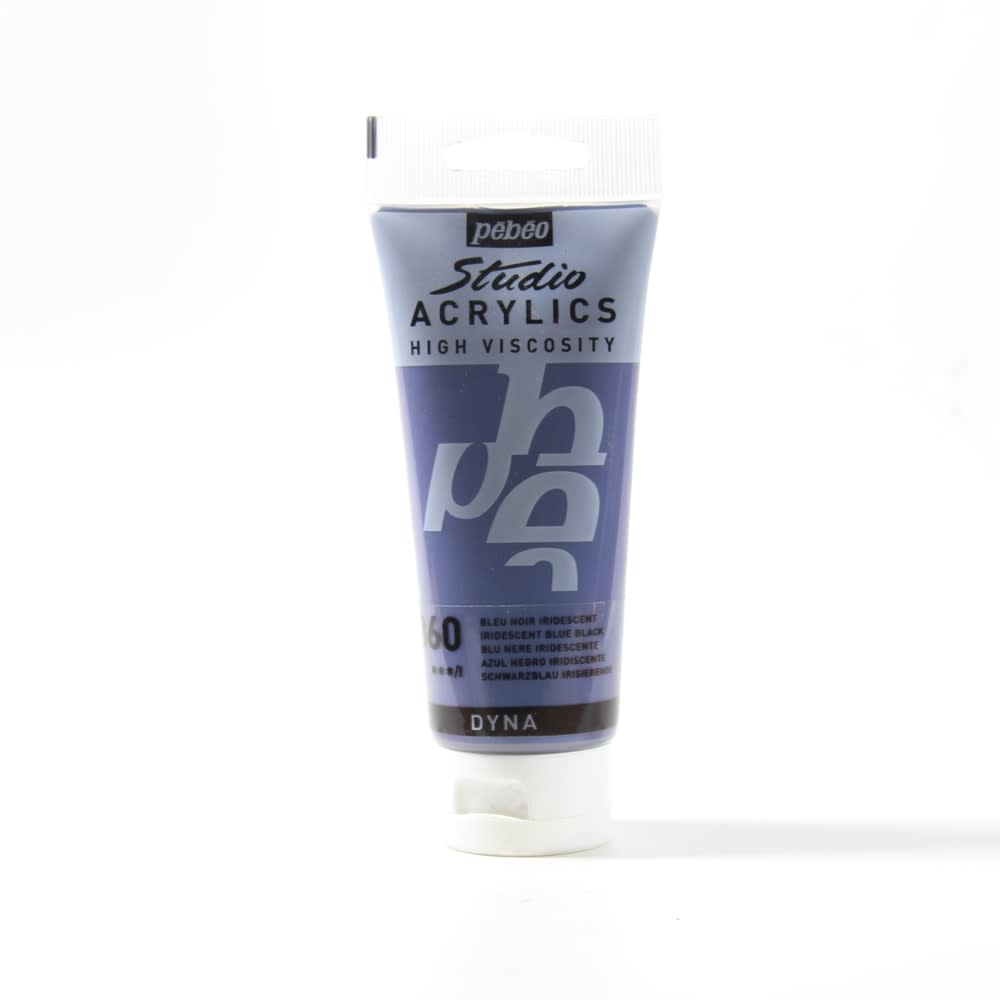 ACRÍLICO 100ML AZUL NEGRO IRIDISCENTE (360) PEBEO1