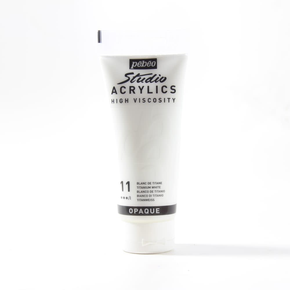 ACRÍLICO 100ML BLANCO DE TITANIO (11) PEBEO1