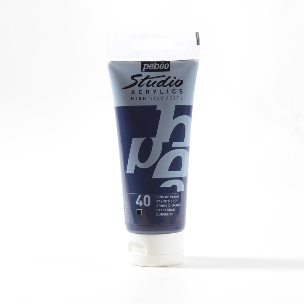 ACRÍLICO 100ML GRIS DE PAYNE (40) PEBEO1