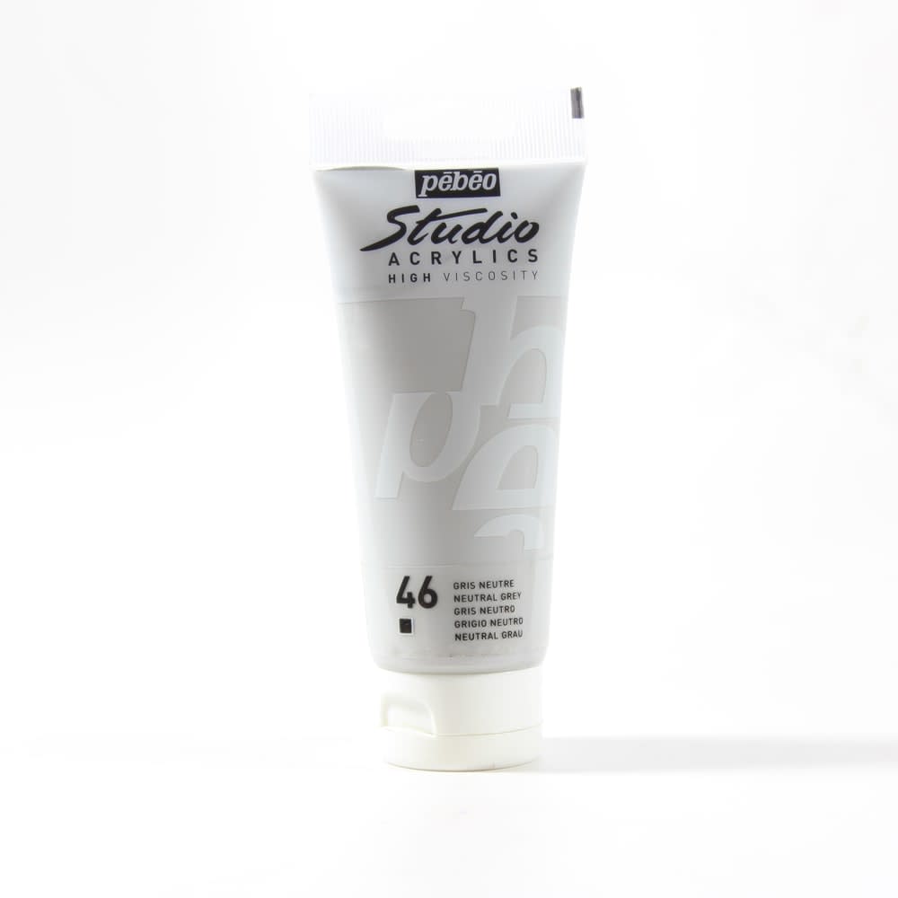ACRÍLICO 100ML GRIS NEUTRO (46) PEBEO1