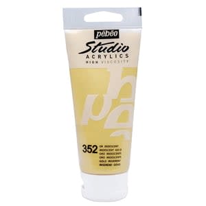 ACRÍLICO 100ML ORO IRIDISCENTE (352) PEBEO1