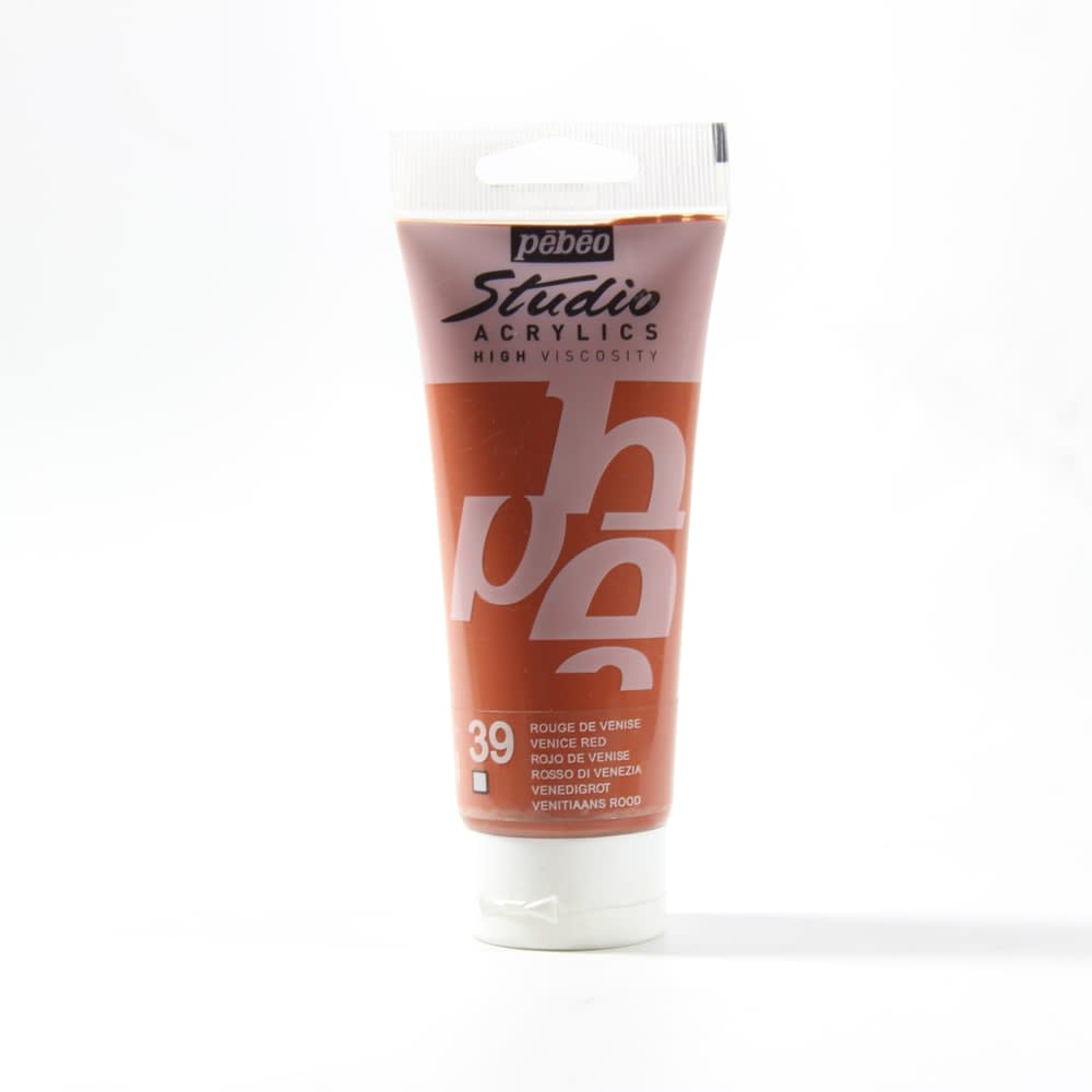 ACRÍLICO 100ML ROJO DE VENECIA (39) PEBEO1