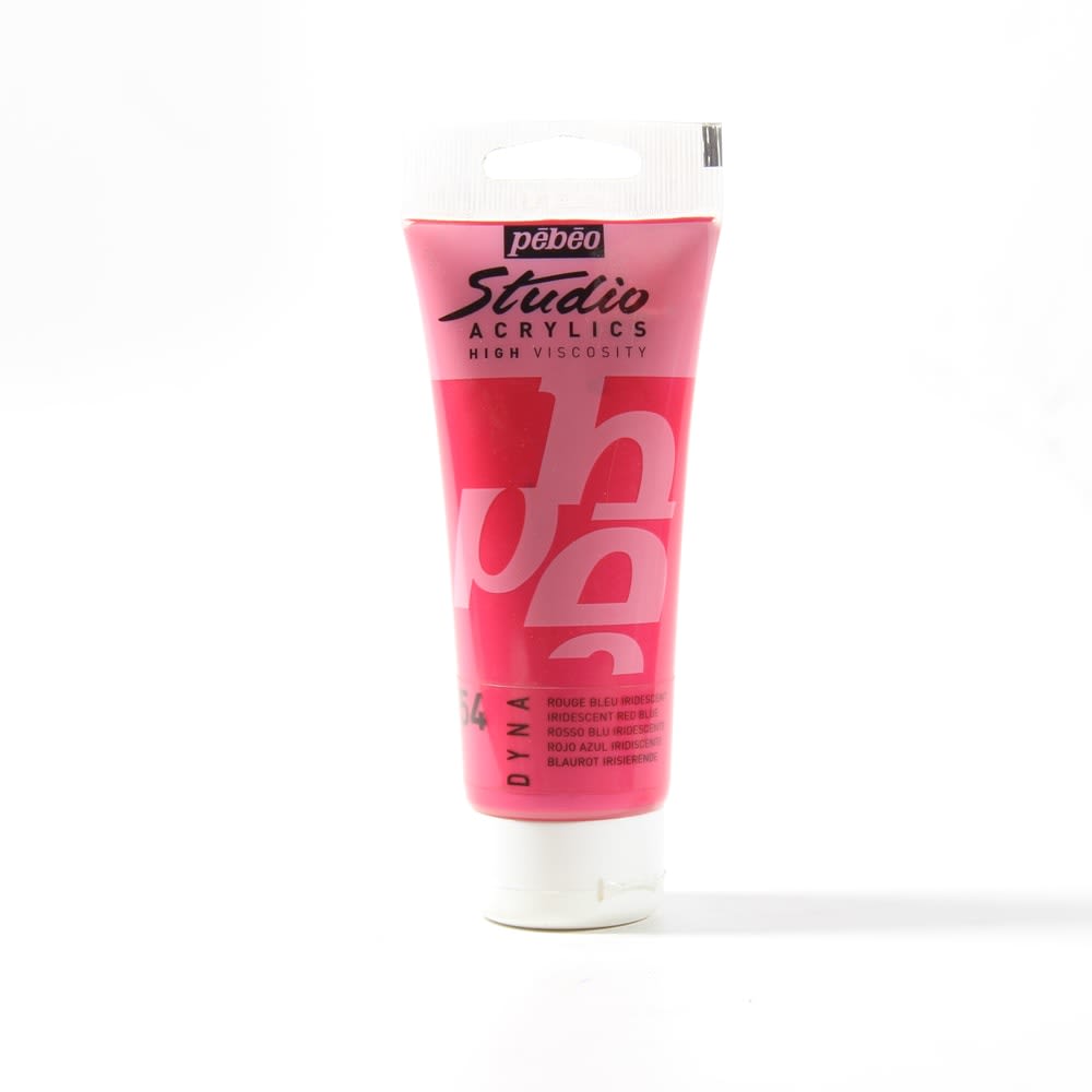 ACRÍLICO 100ML ROJO AZUL IRIDISCENTE (354) PEBEO1