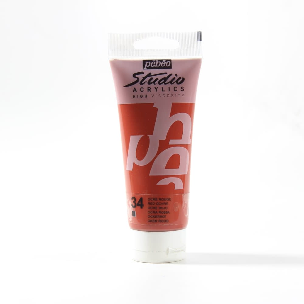 ACRÍLICO 100ML OCRE ROJO (34) PEBEO1