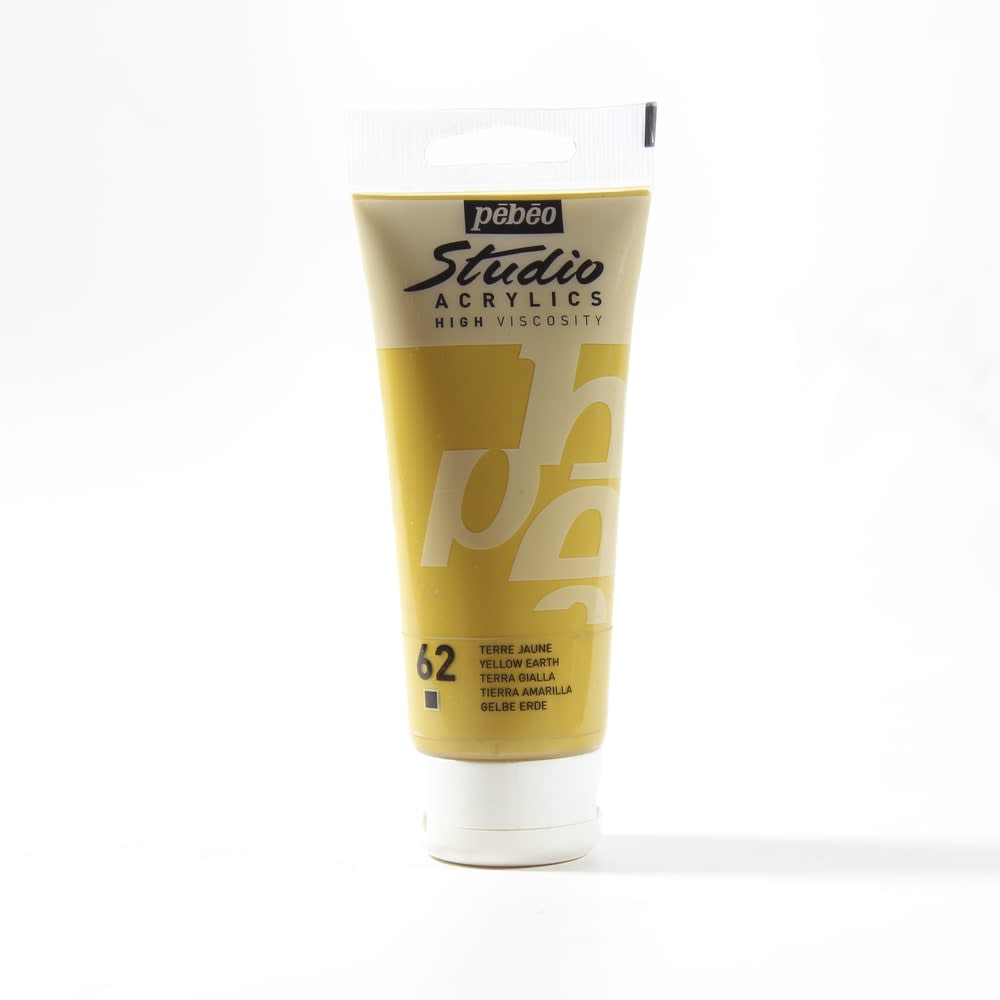 ACRÍLICO 100ML TIERRA AMARILLA (62) PEBEO1