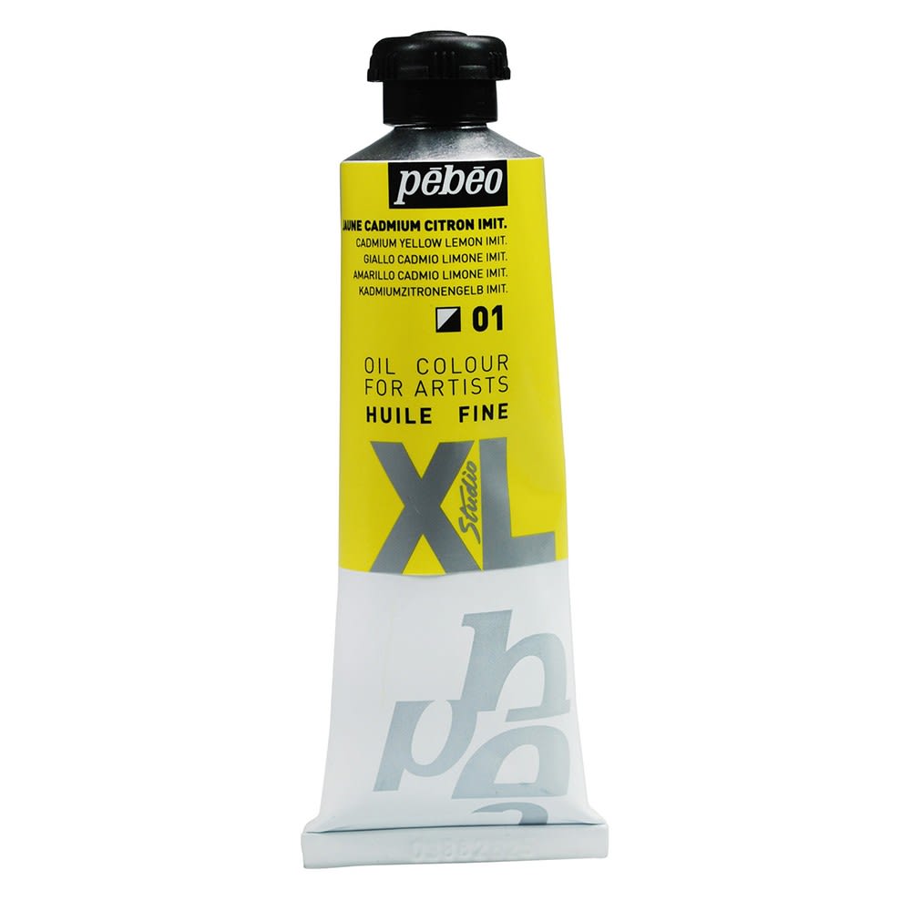 ÓLEO PEBEO 01 AMARILLO CADMIO LIMÓN IMIT 37ML1