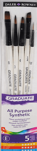 SET 5 PINCELES GRADUATE SELECCIÓN DALER ROWNEY1