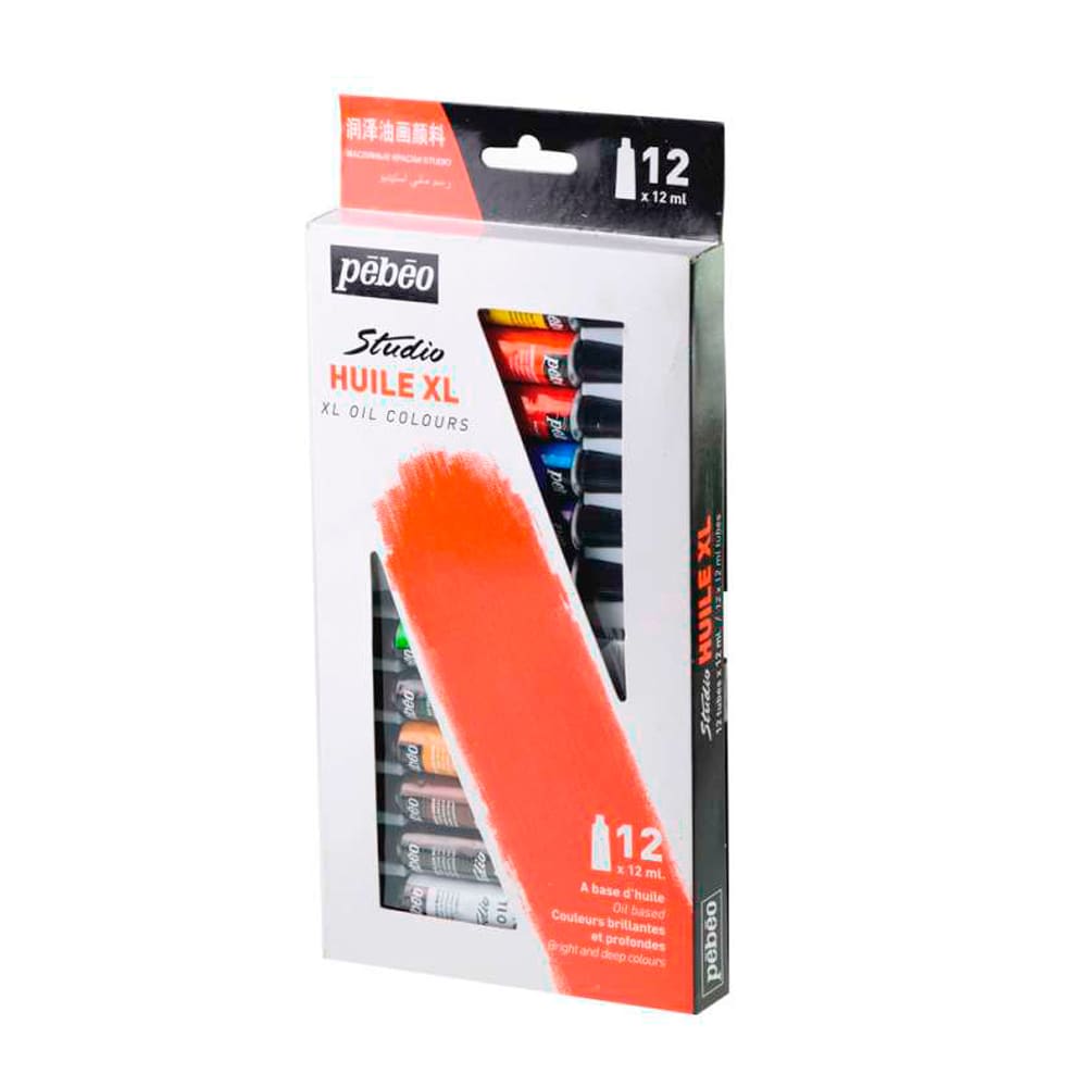 SET STUDIO OLEO XL 12 POMOS 12ML COLORES BRILLANTES Y PROFUNDOS1