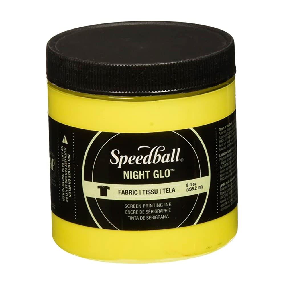 TINTA DE SERIGRAFÍA NIGHT GLO 236ML AMARILLO (47521) SPEEDBALL1