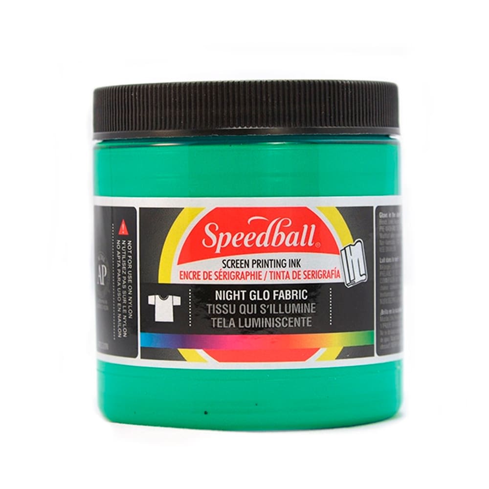 TINTA DE SERIGRAFÍA NIGHT GLO 236ML VERDE (47522) SPEEDBALL1