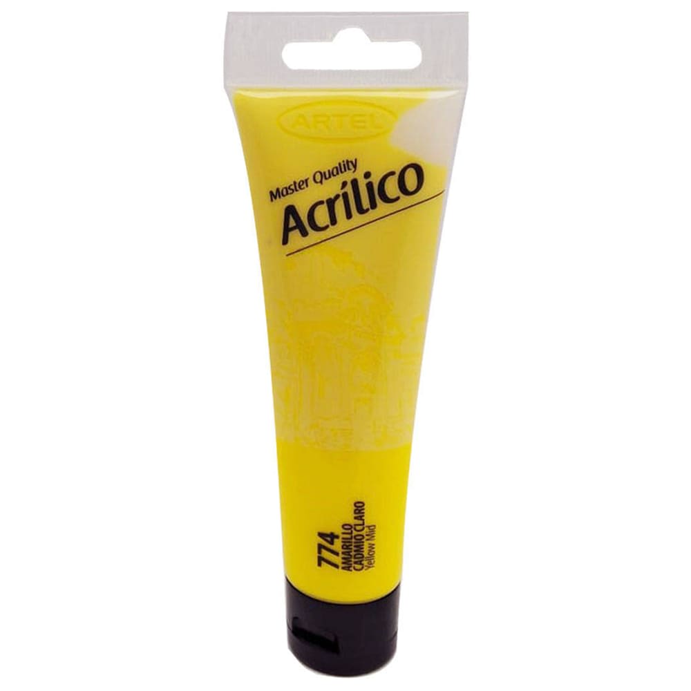 ACRÍLICO 100ML AMARILLO CADMIO CLARO (774) ARTEL1
