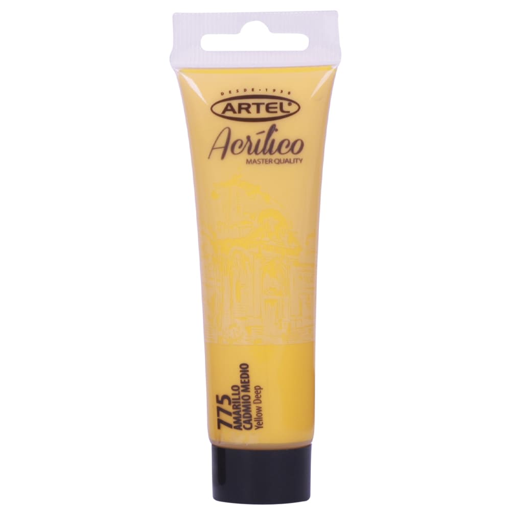 ACRÍLICO 100ML AMARILLO CADMIO MEDIO (775) ARTEL1