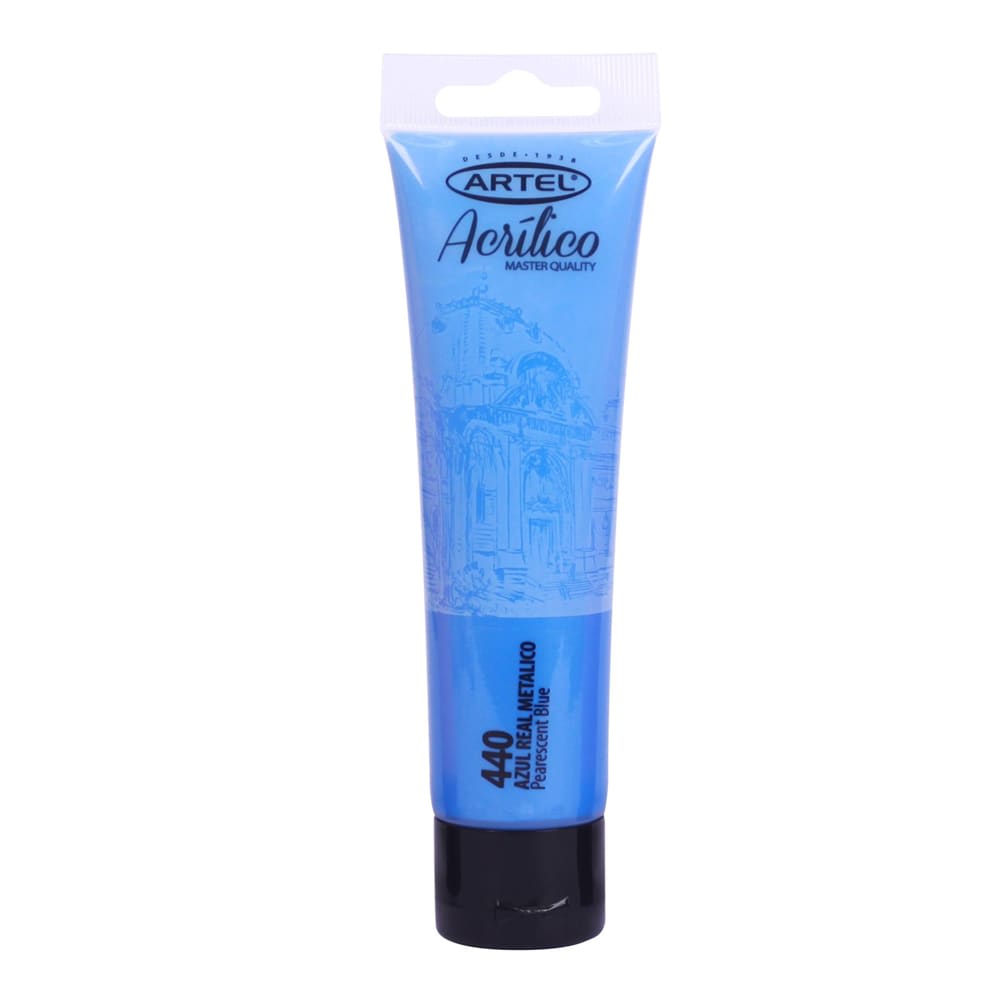 ACRÍLICO 100ML AZUL REAL METAL (440) ARTEL1
