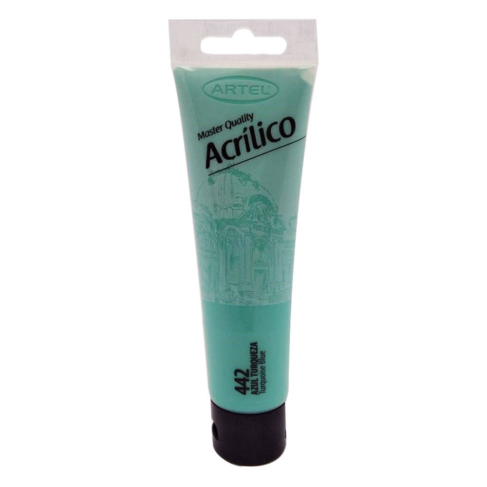 ACRÍLICO 100ML AZUL TURQUEZA (442) ARTEL1
