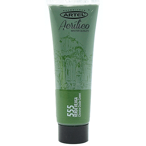 ACRÍLICO 100ML VERDE VEJIGA (555) ARTEL1