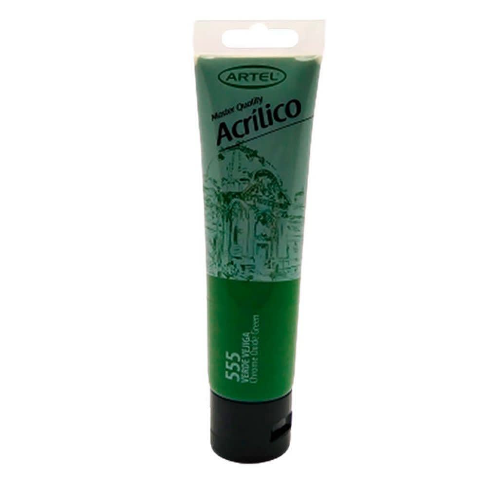 ACRÍLICO 100ML VERDE VEJIGA (555) ARTEL2