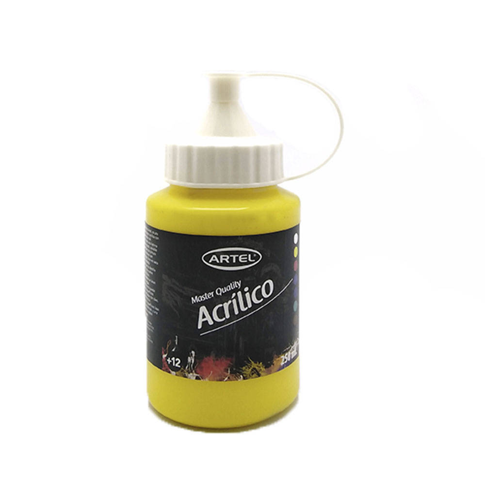 ACRÍLICO 250ML AMARILLO CADMIO LIMÓN (772) ARTEL1