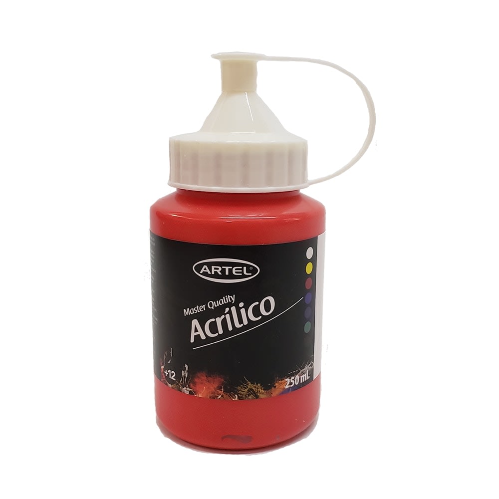 ACRÍLICO 250ML BERMELLÓN (888) ARTEL1