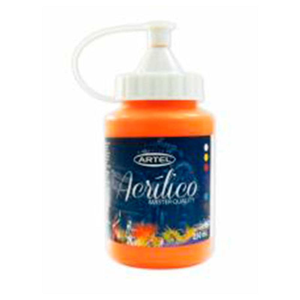 ACRÍLICO 250ML CARMÍN (887) ARTEL1