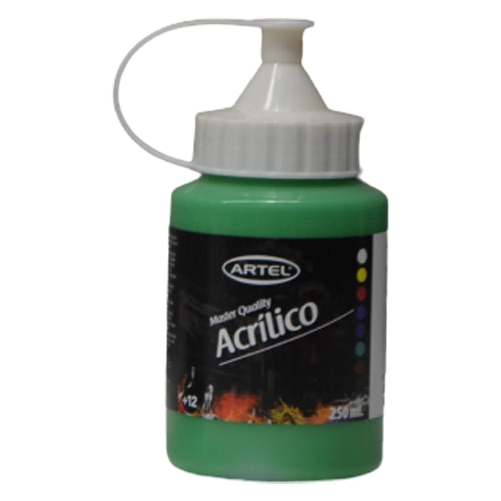 ACRÍLICO 250ML VERDE CLARO (551) ARTEL1