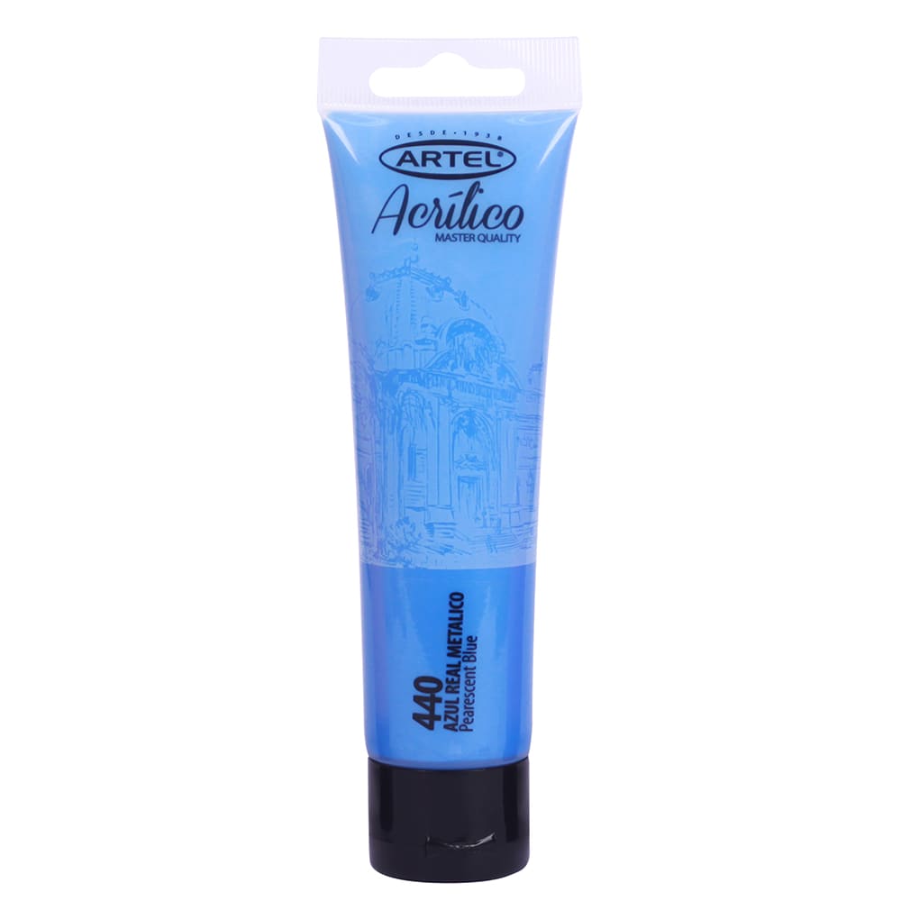 ACRÍLICO 35ML AZUL REAL METÁLICO (440) ARTEL1