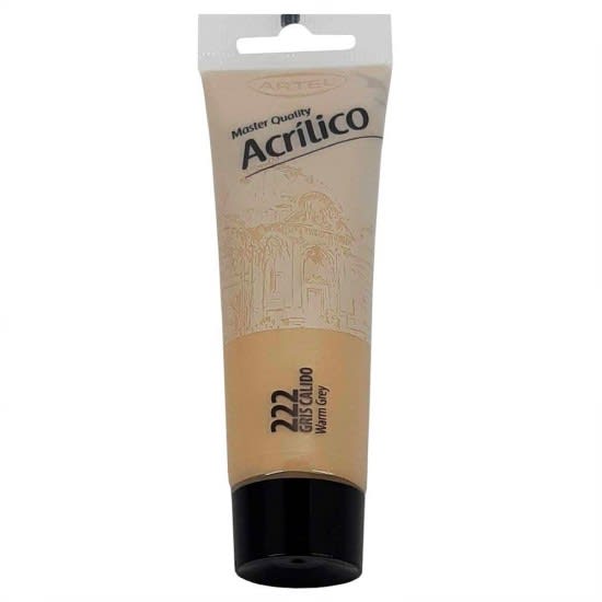 ACRÍLICO 35ML GRIS CÁLIDO (222) ARTEL1