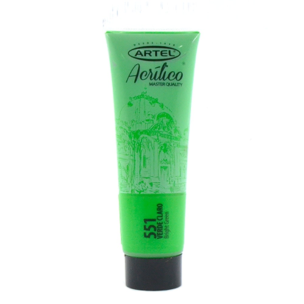 ACRÍLICO 35ML VERDE CLARO (551) ARTEL1