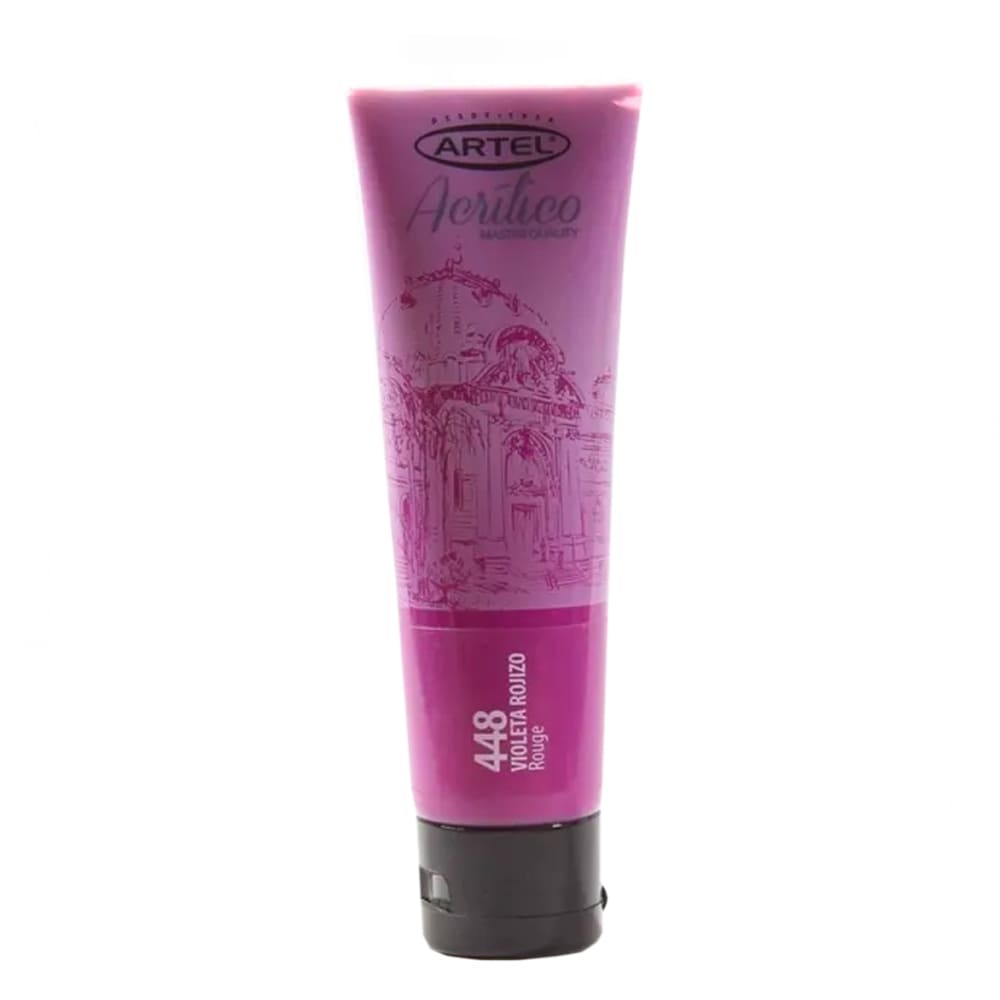 ACRÍLICO 35ML VIOLETA ROJIZO (448) ARTEL1