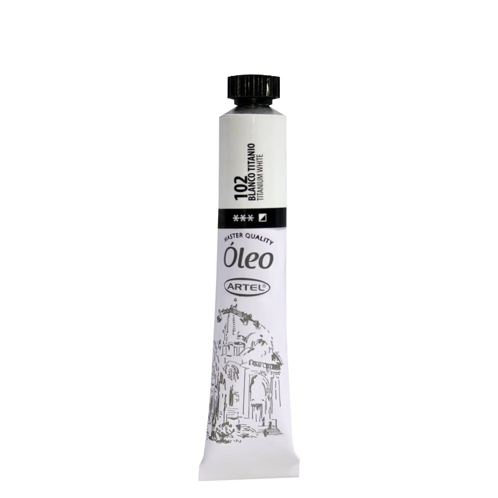 ÓLEO 22ML BLANCO TITANIO (102) ARTEL1