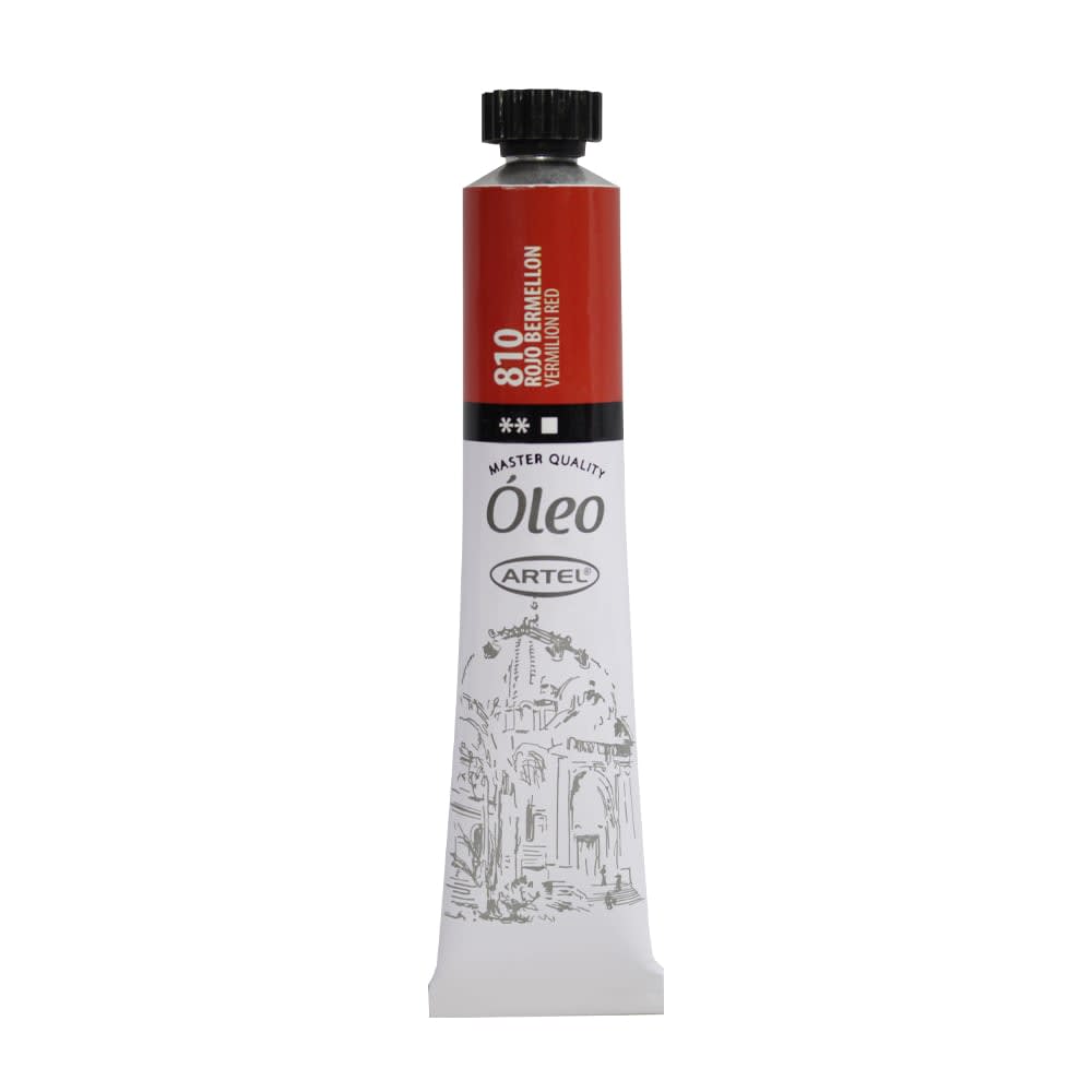 ÓLEO 22ML ROJO BERMELLÓN (810) ARTEL1