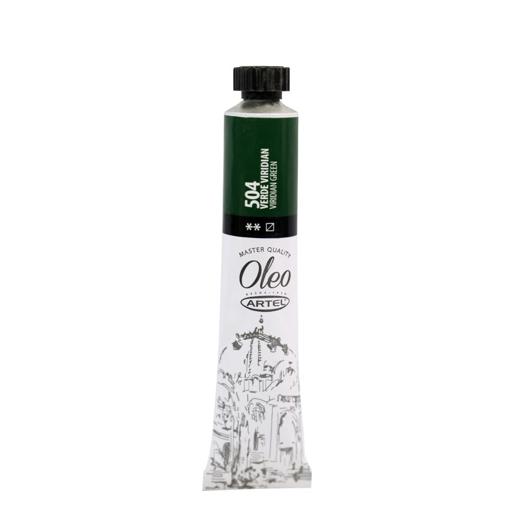 ÓLEO 22ML VERDE VIRIDIAN (504) ARTEL1