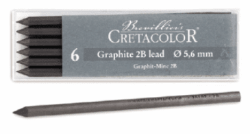 REPUESTO MINAS 5.6MM SEPIA OSCURO (1UN) CRETACOLOR1