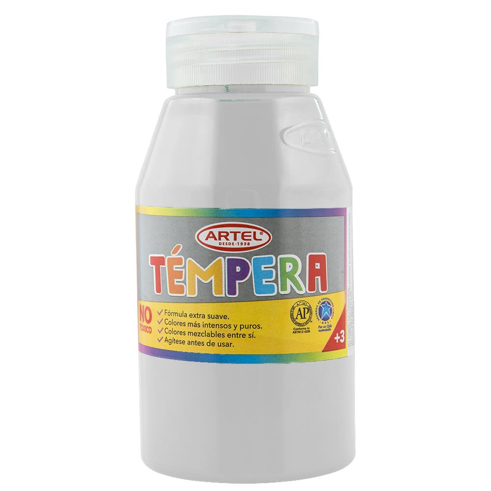 TÉMPERA 500ML BLANCO (11) ARTEL2