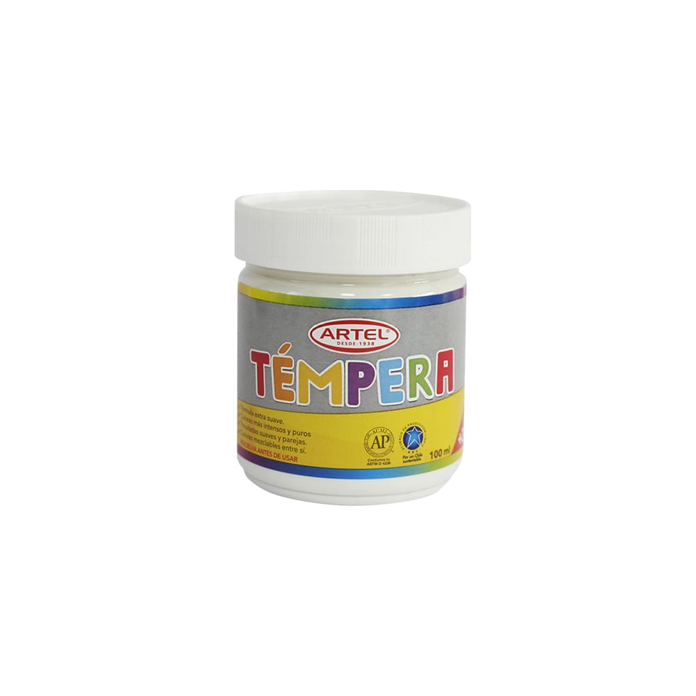 TÉMPERA 100ML BLANCO (11) ARTEL1