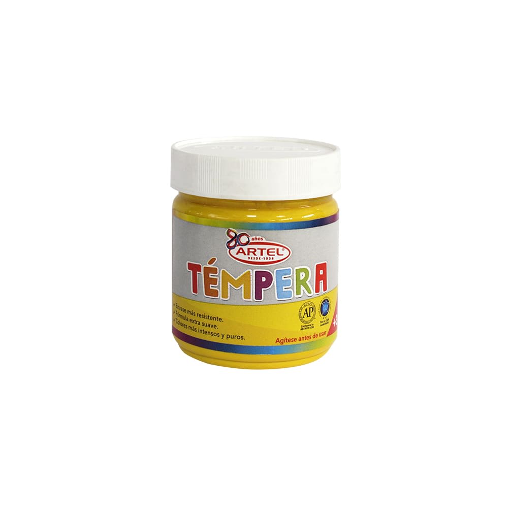 TÉMPERA 100ML AMARILLO MEDIO (75) ARTEL1