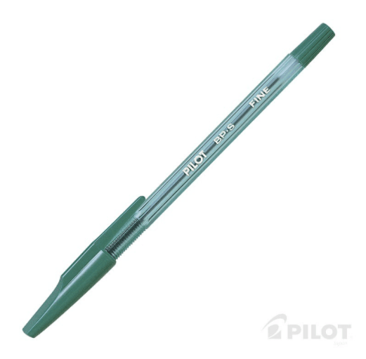 LÁPIZ PASTA BP-S MEDIO (M) VERDE PILOT1
