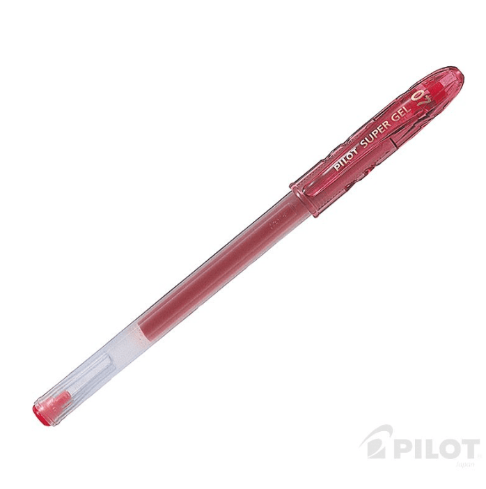 LÁPIZ TINTA SUPER GEL 0.7MM ROJO PILOT1