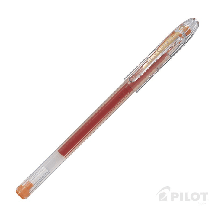 LÁPIZ TINTA SUPER GEL 0.7MM NARANJA PILOT1