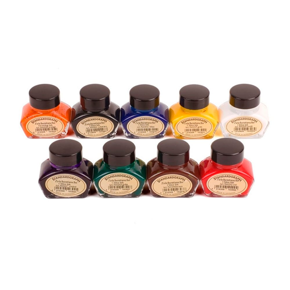 TINTA CHINA STANDARDGRAPH ORANGE 30ML1